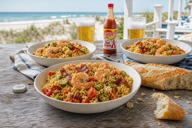 Carolina Gold Pilau with Shrimp