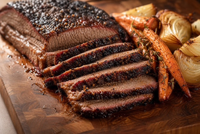 Mustard-Crust Brisket