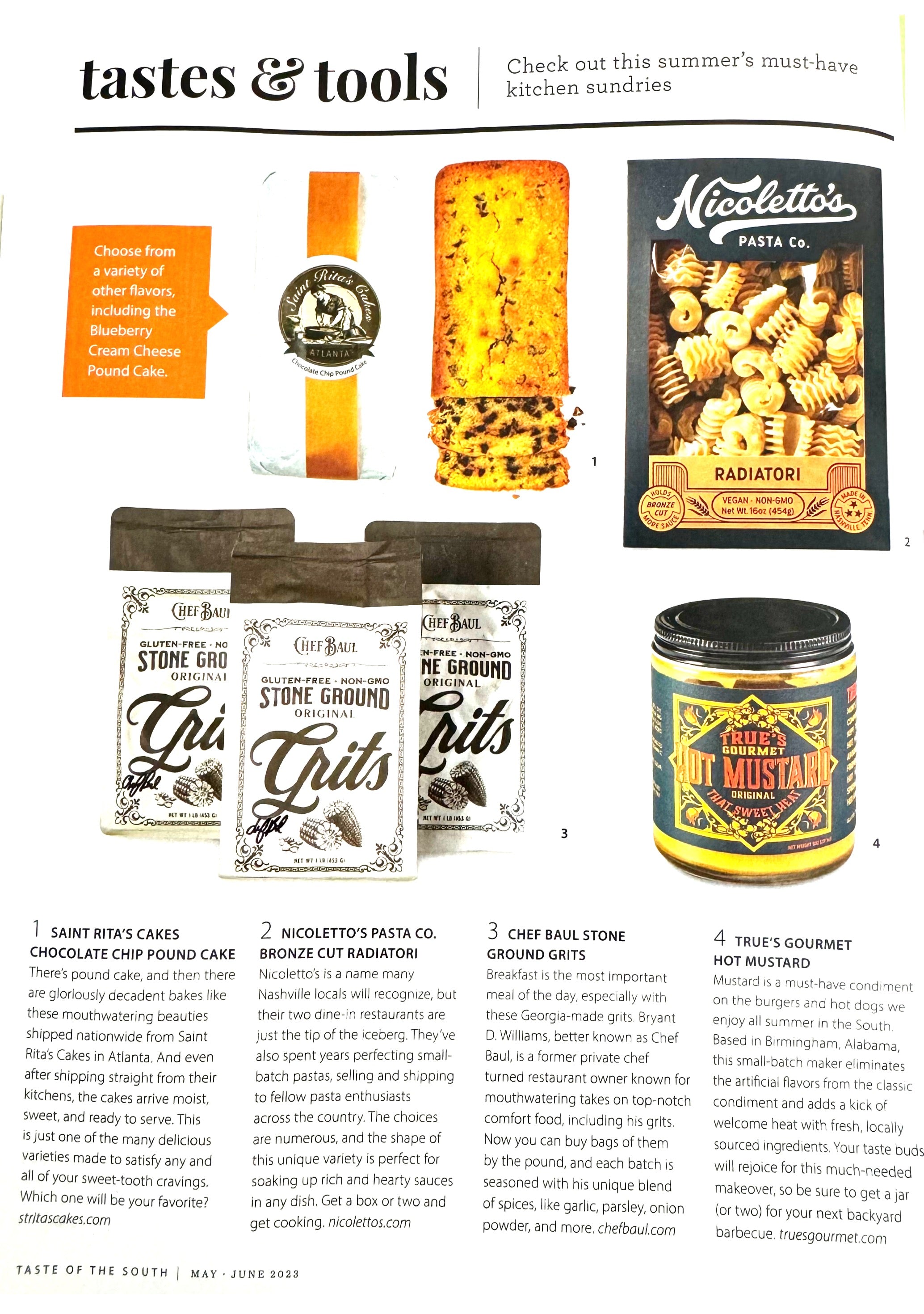 Taste of the South — Taste and Tools